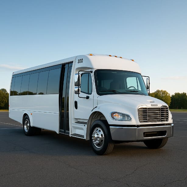 Downey Shuttle Bus Rentals 25 Passenger Shuttle Bus