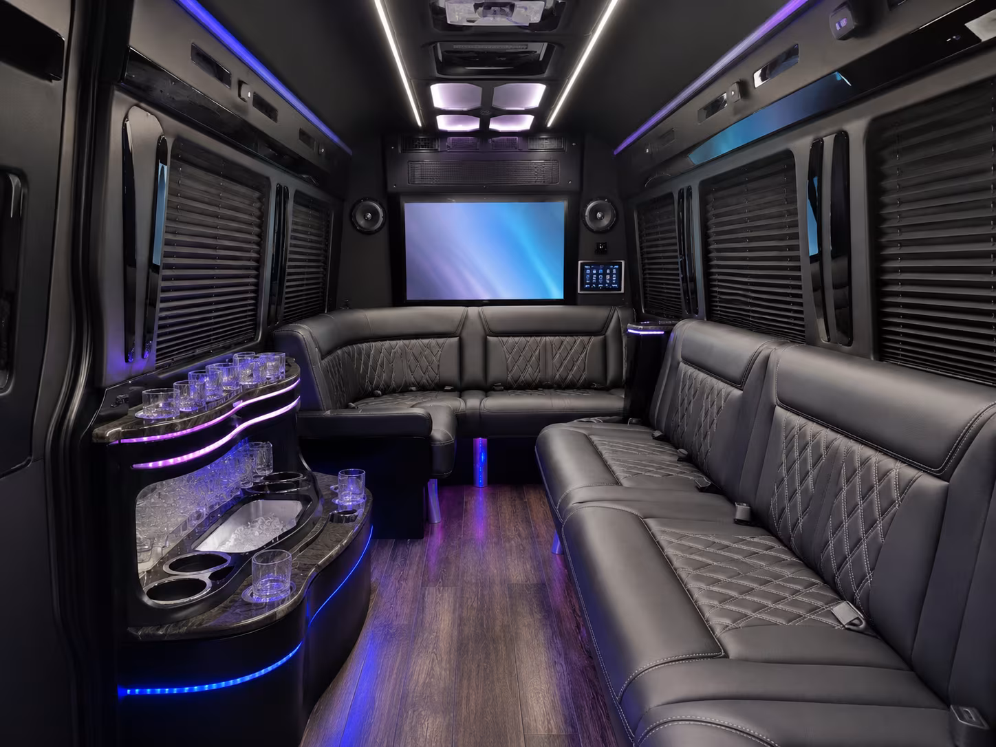 downey hospital and campus shuttle bus rentals