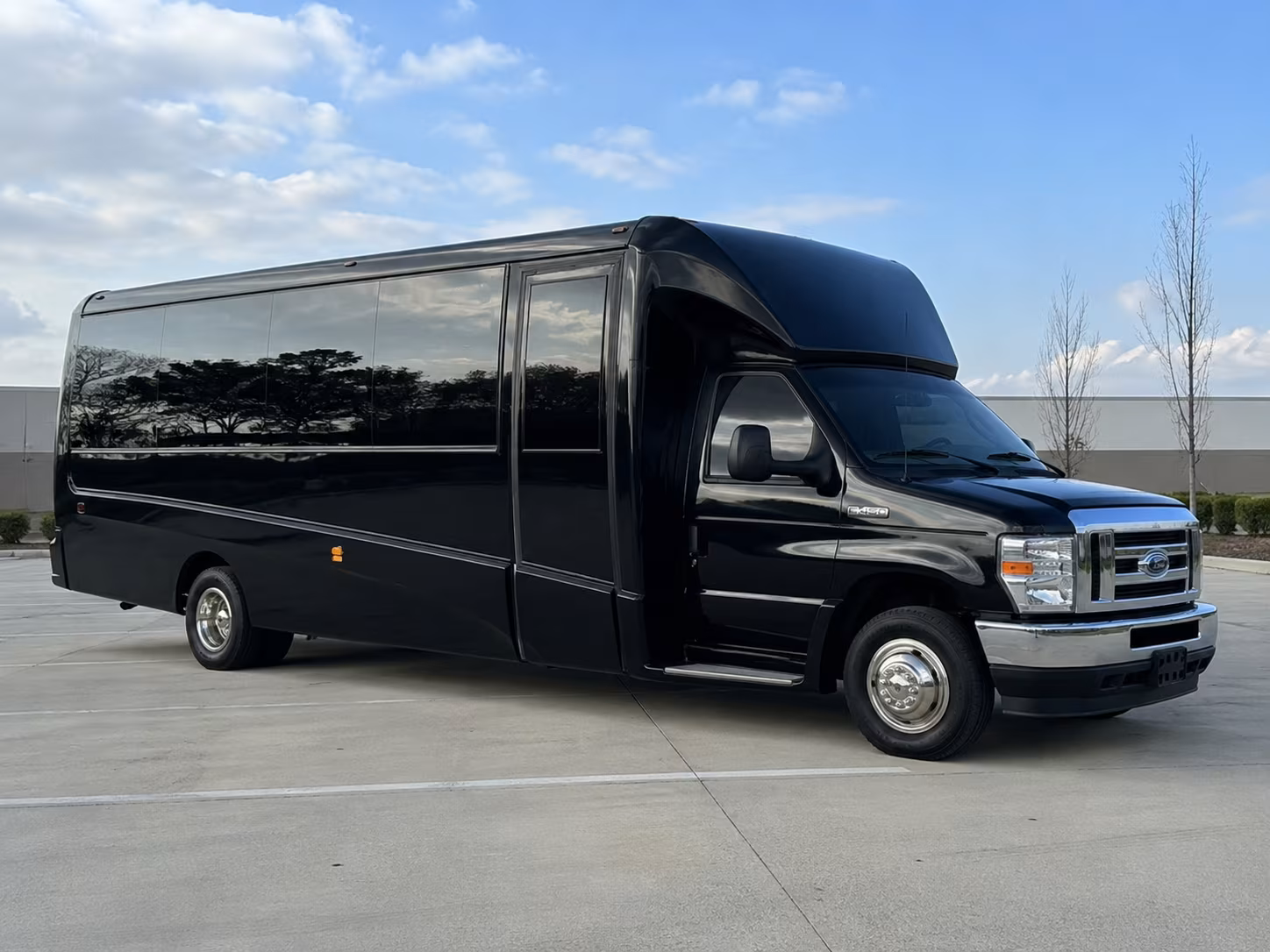 downey parking shuttle and park and ride bus rentals
